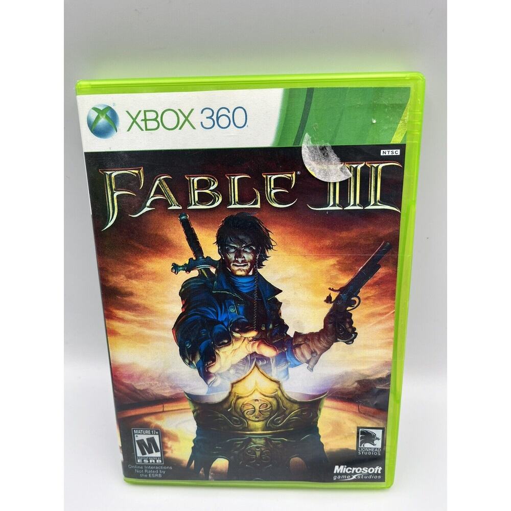 Fable III 3 Microsoft Xbox 360 Game Tested & Working